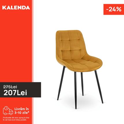 Scaun dining Mira – imaginea procesată